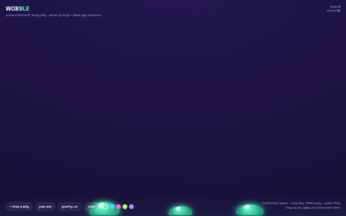 Wobble interactive experiment